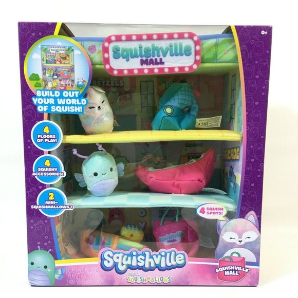 Squishmallows Squishville Mall Exclusive 2 Mini Squishmallows Faith & Heather - Picture 4 of 12